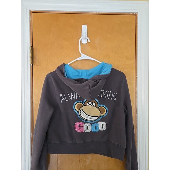 Vintage Y2K Bobby "Always Looking Good" Bedazzled Hoodie Size Small - Picture 6 of 9